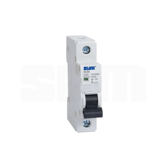 SUM 9 Series Miniature Circuit Breaker- Single Pole (1P)